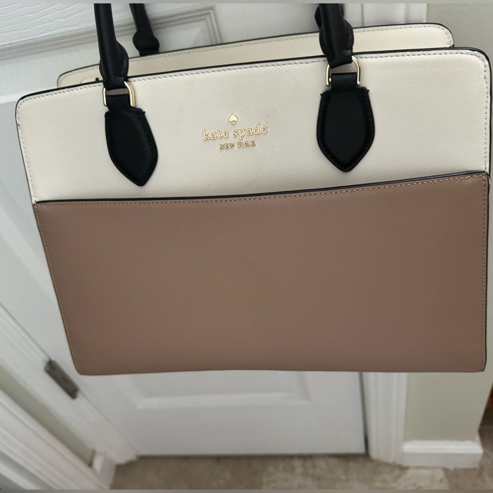 Kate Spade  Colorblocked Madison Large Saffiano Satchel, new with tags